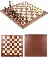 チェス木製 価値あり⁉︎ 値下げ❗️ Amazon | プロフェッショナル高級チェス、木製チェス盤とチェス